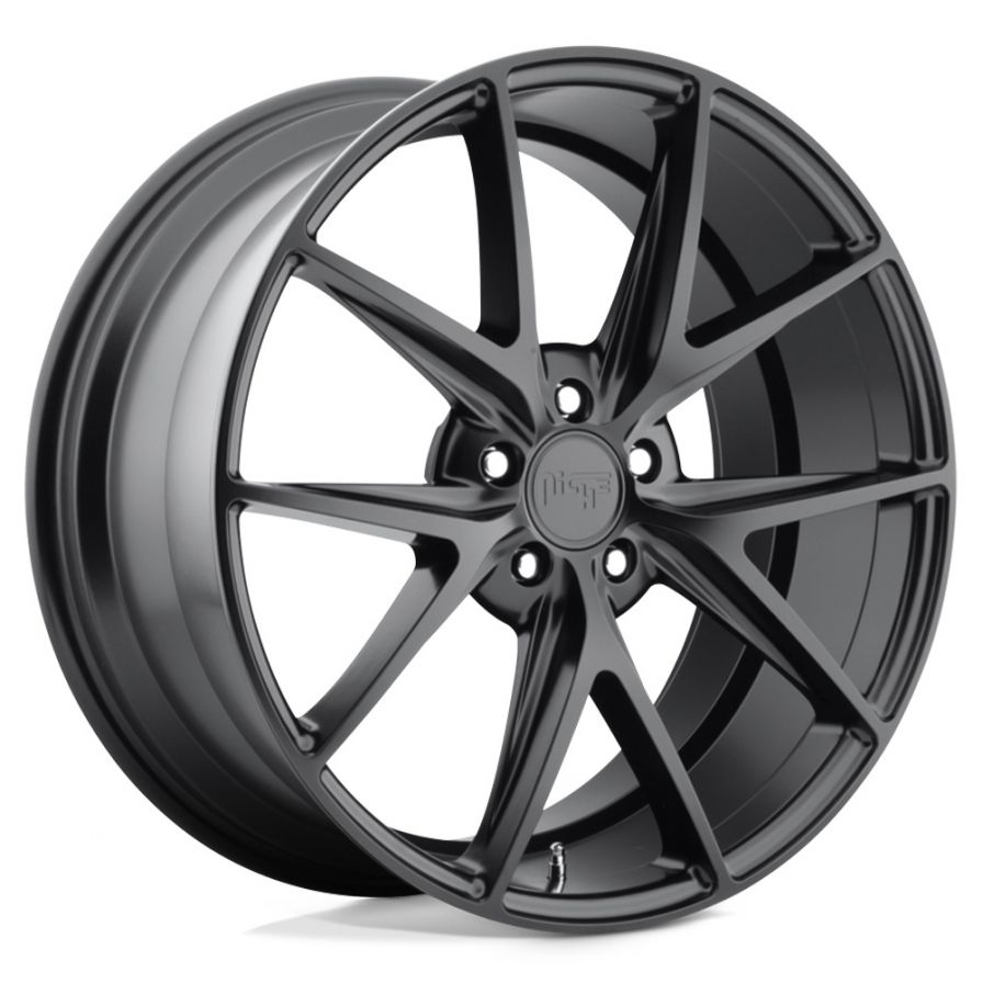 Niche Wheels<br>Misano Matte Black (18x8)